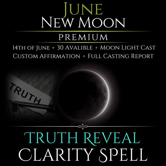 June New Moon Truth Reveal Clarity Spell