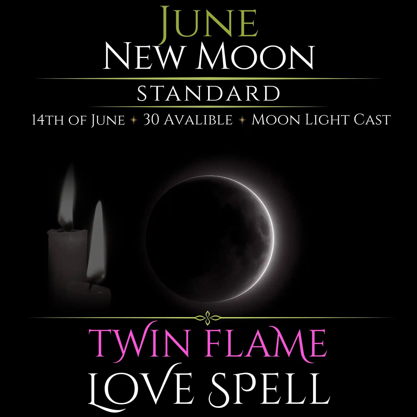 June New Moon Twin Flame Love Spell