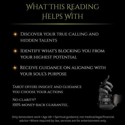 Life Purpose Tarot Reading