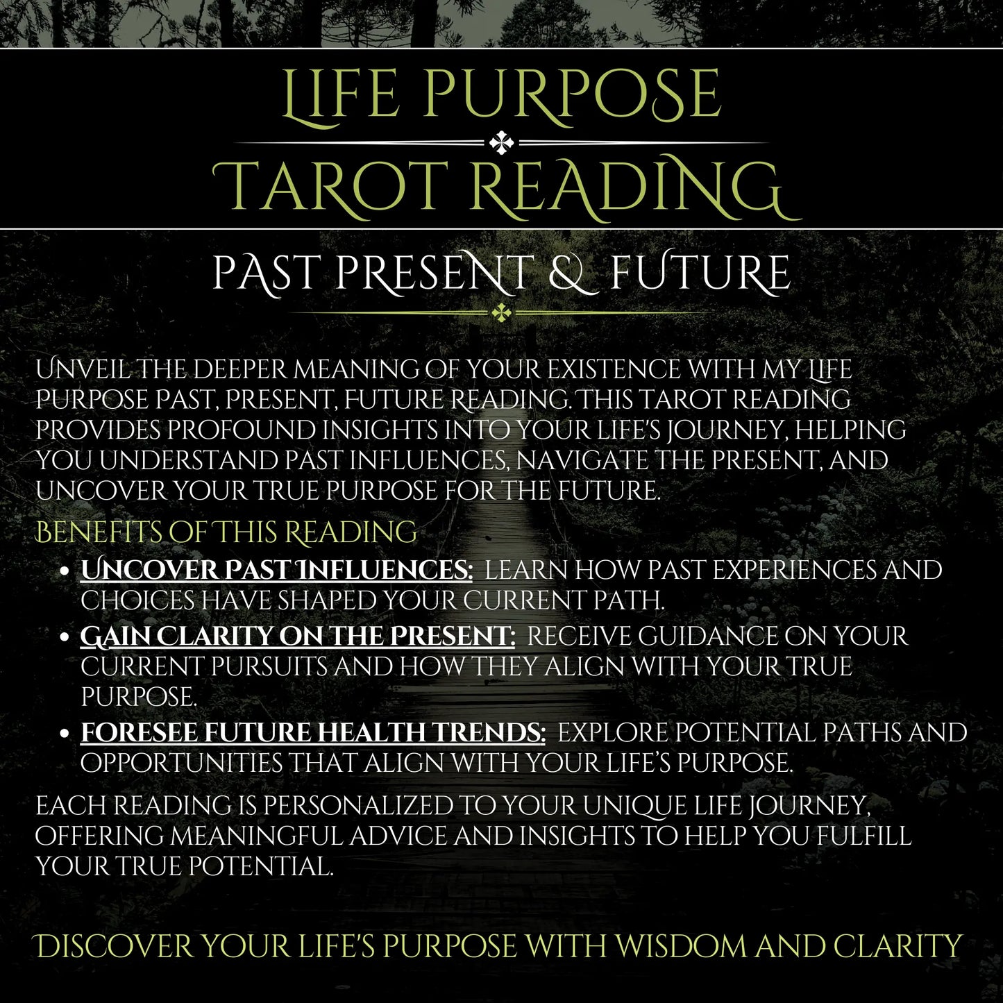 Life Purpose Tarot Reading