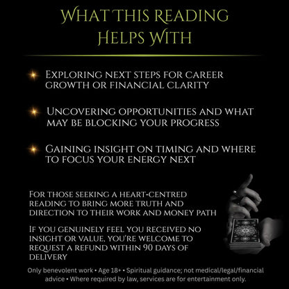 Money & Career Tarot Reading