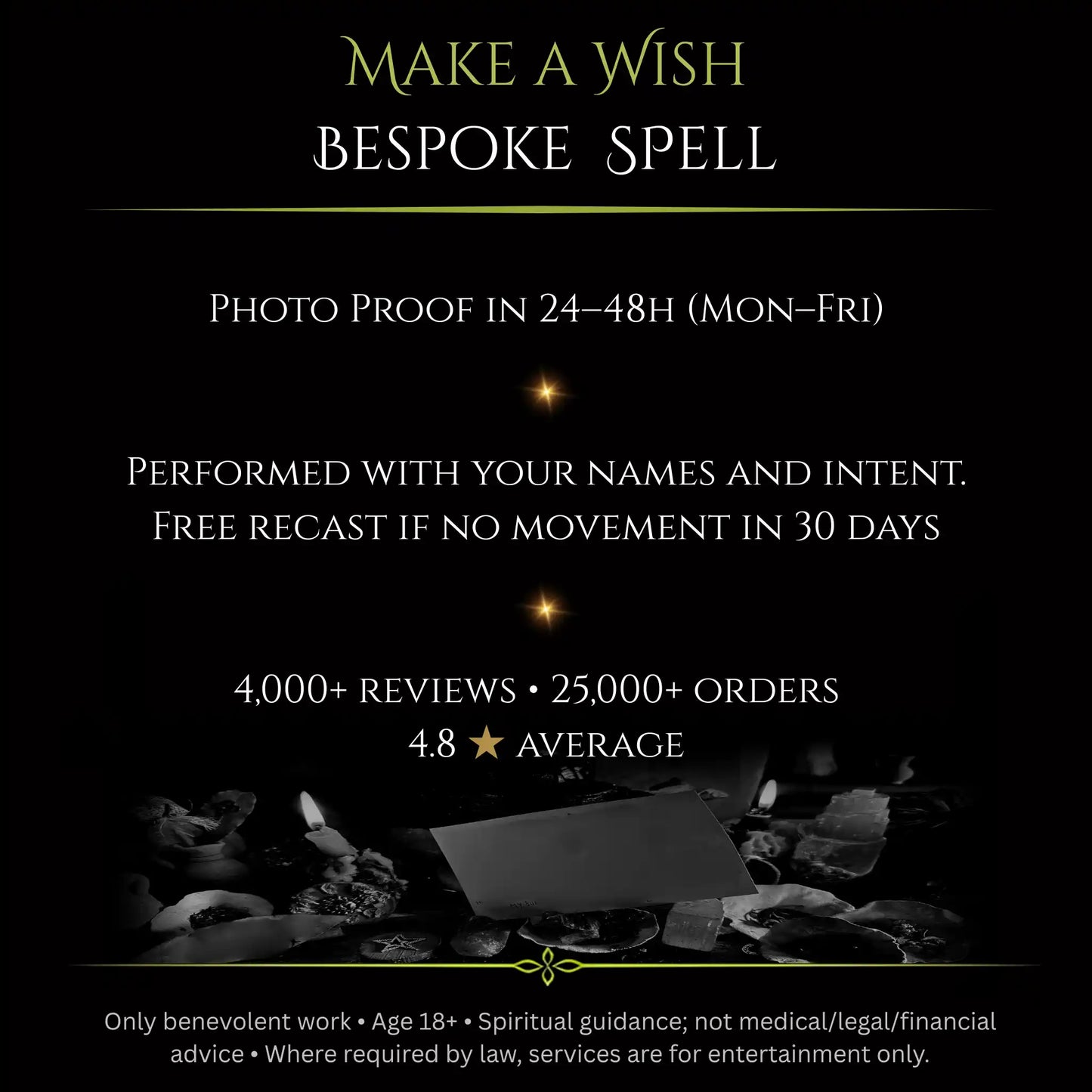 Make A Wish Bespoke Spell