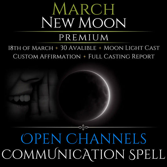 March New Moon Open Communication Clarity Spell