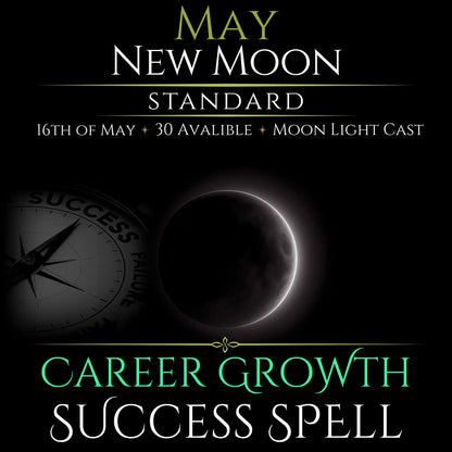 May New Moon Career Growth Success Spell
