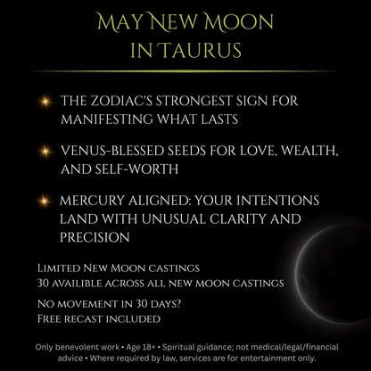 May New Moon Open Communication Clarity Spell