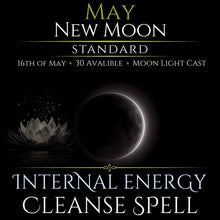 May New Moon Internal Energy Cleanse Spell