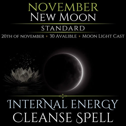 November New Moon Internal Energy Cleanse Spell