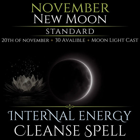 November New Moon Internal Energy Cleanse Spell