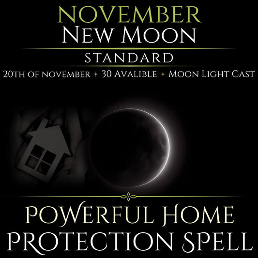 November New Moon Home Protection Spell