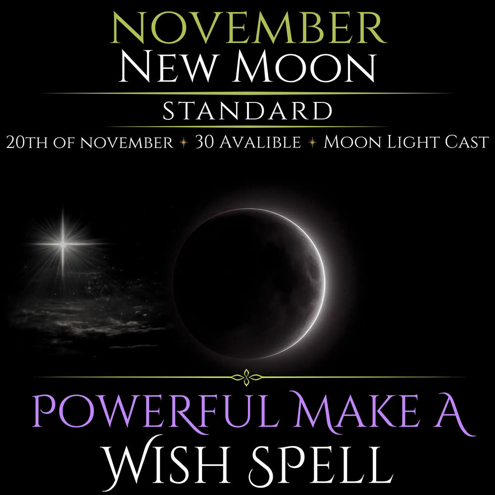 November New Moon Make A Wish Spell