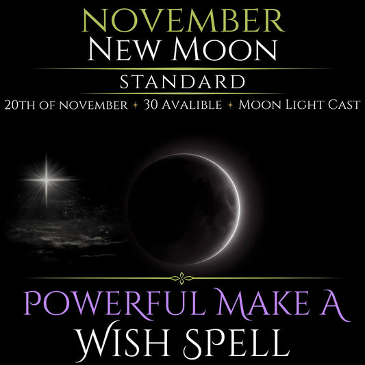 November New Moon Make A Wish Spell