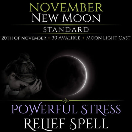 November New Moon Stress Relief Spell