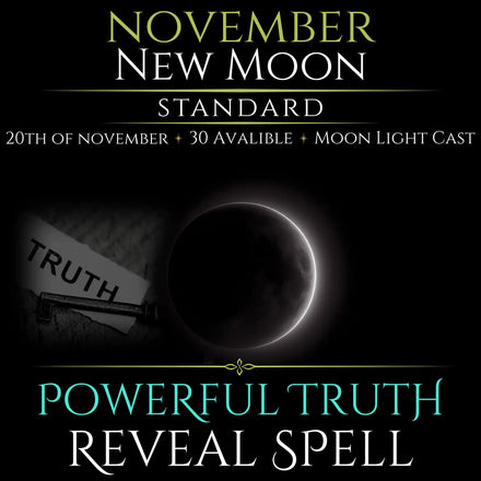 November New Moon Truth Reveal Spell