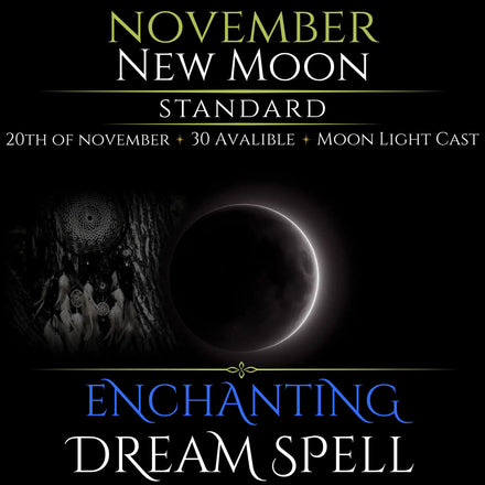 November New Moon Enchanting Dream Spell
