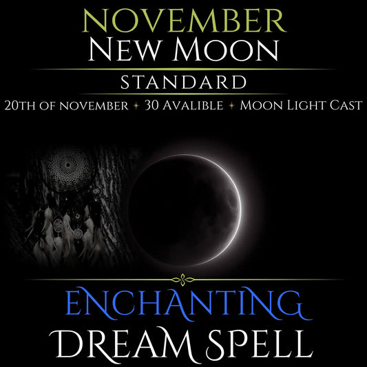 November New Moon Enchanting Dream Spell