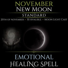 November New Moon Emotional Healing Spell