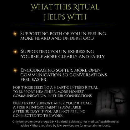 Communication & Clarity Ritual
