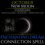 October New Moon Enchanting Dream Connection Spell