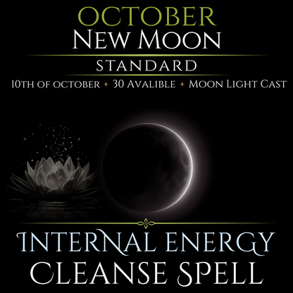 October New Moon Internal Energy Cleanse Spell