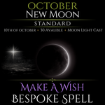 October New Moon Make A Wish Bespoke Spell