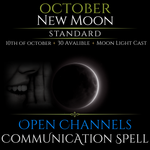 October New Moon Open Communication Clarity Spell