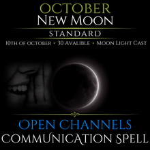 October New Moon Open Communication Clarity Spell