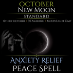 October New Moon Anxiety Relief Peace Spell