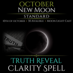 October New Moon Truth Reveal Clarity Spell