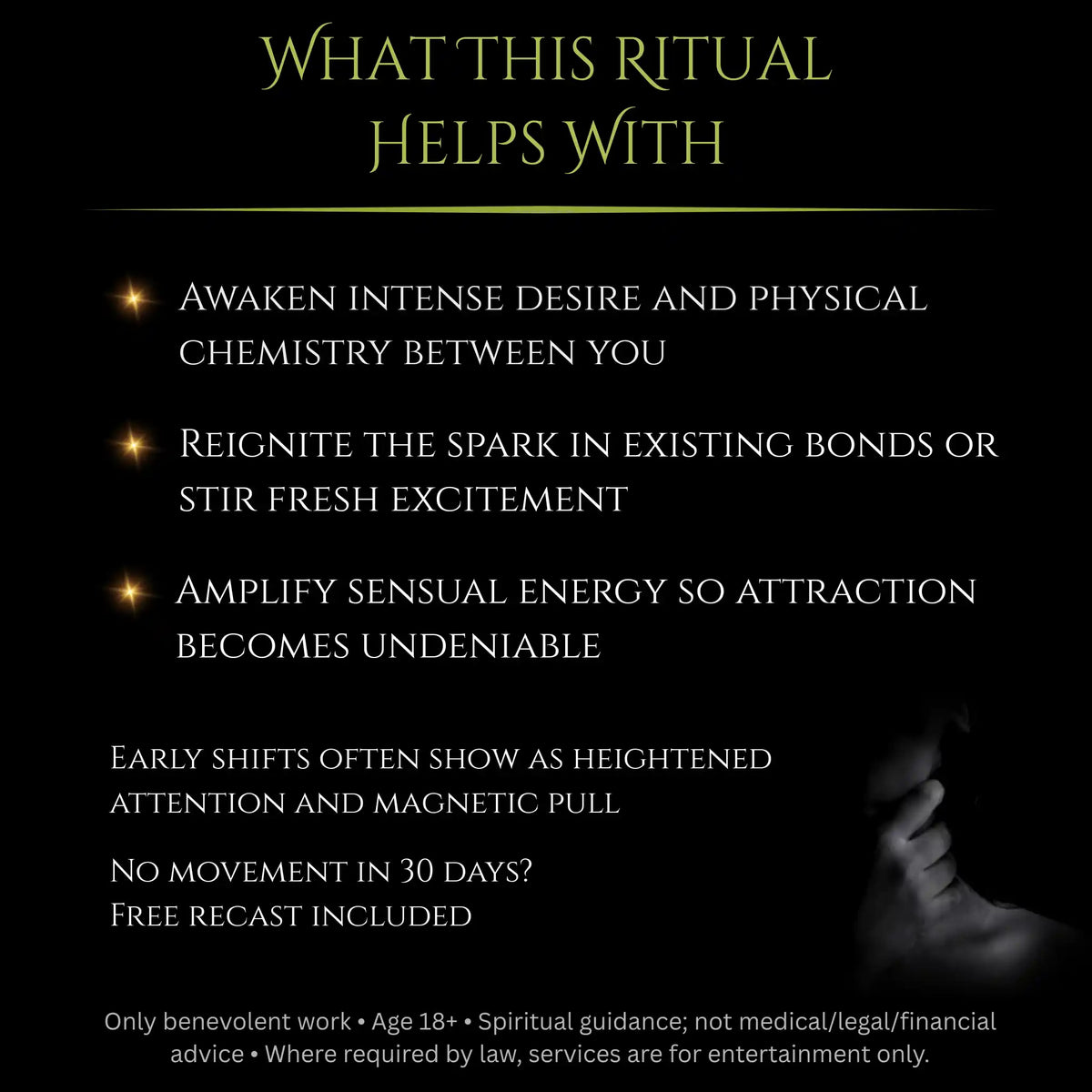 Hunter Full Moon Ignite Passion Lust Spell