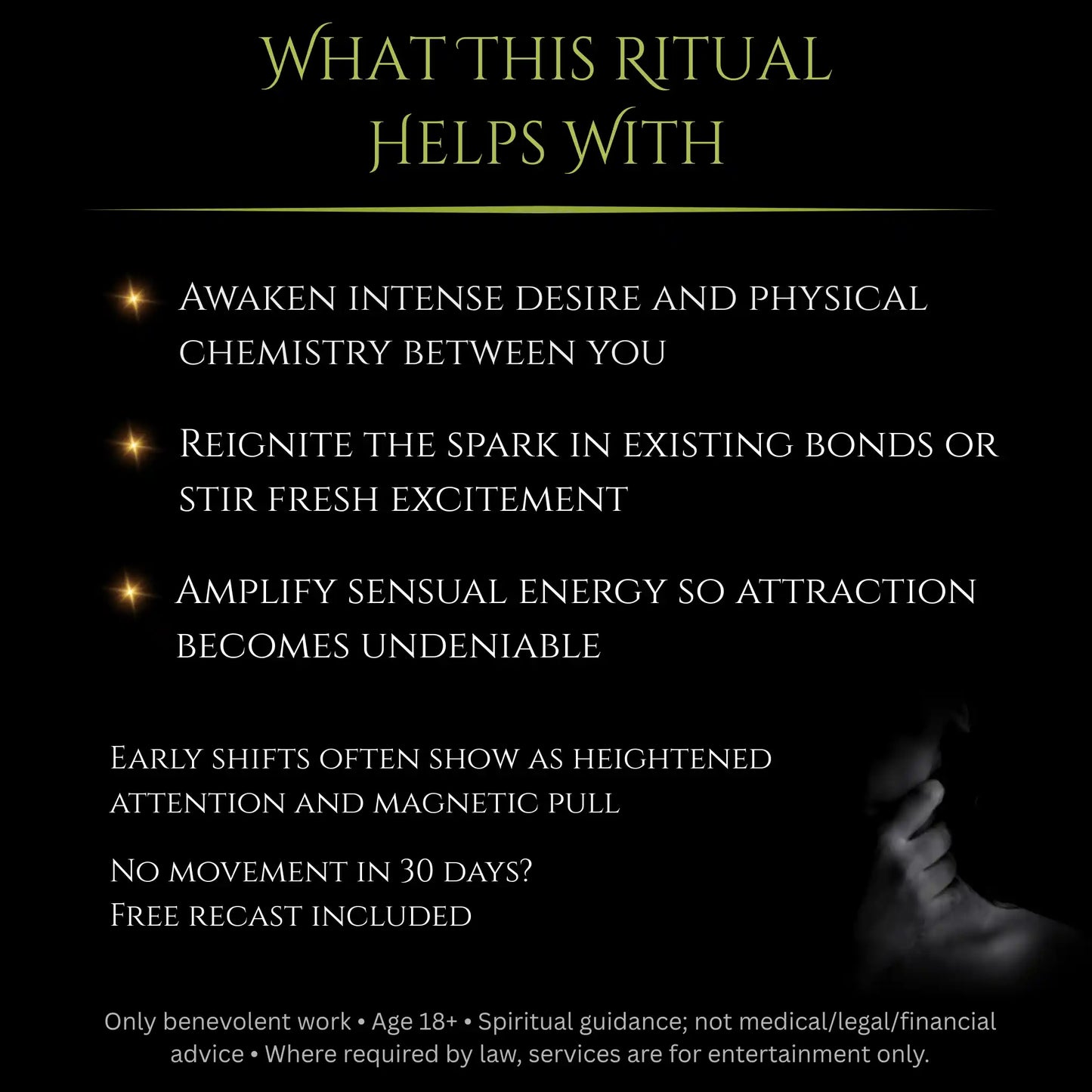 March New Moon Ignite Passion Lust Spell