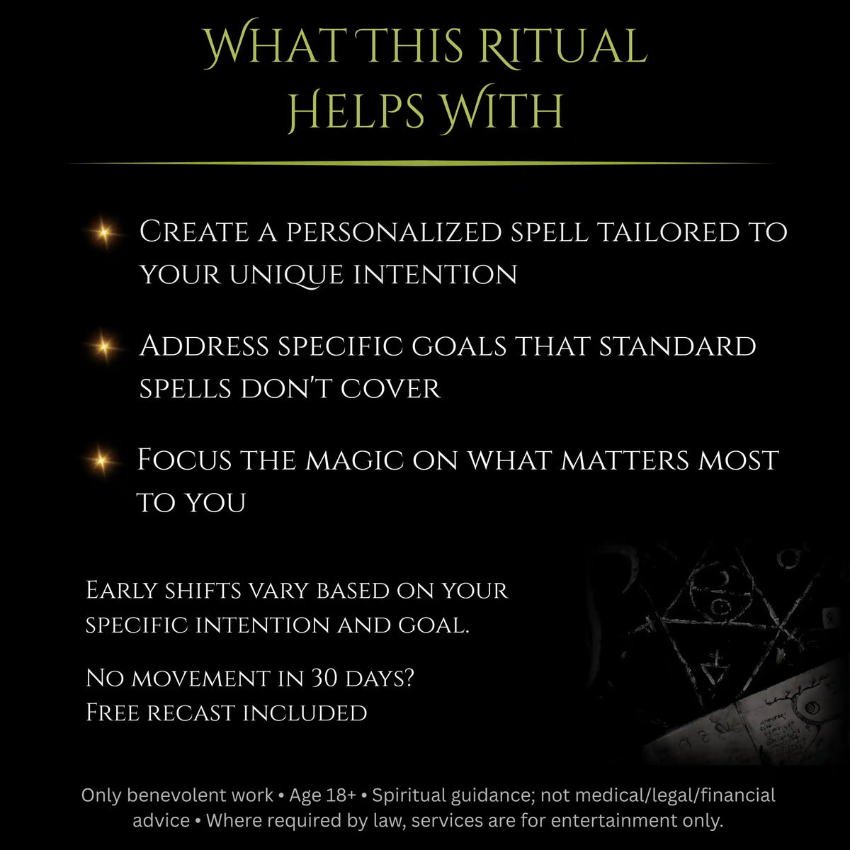 Hunter Full Moon Custom Energy Bespoke Spell