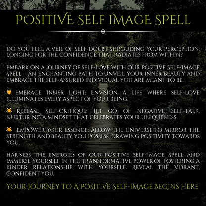 Crow Full Moon Positive Self-Image Spell