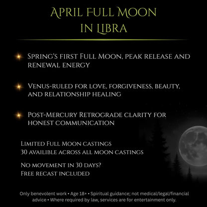 Pink Full Moon Custom Energy Bespoke Spell