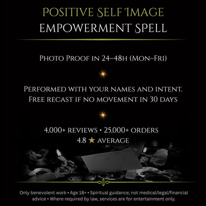 Positive Self Image Empowerment Spell