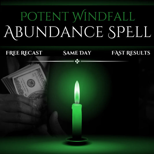 Potent Windfall Abundance Spell