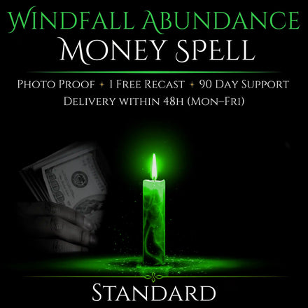 Windfall Abundance Money Spell