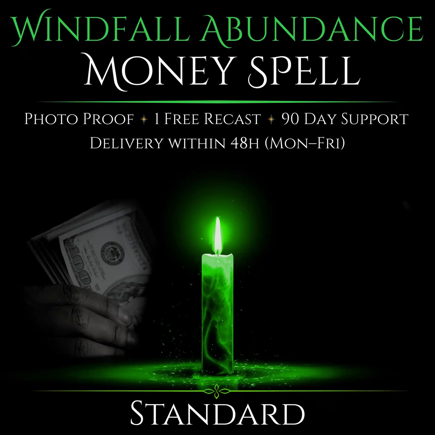 Windfall Abundance Money Spell