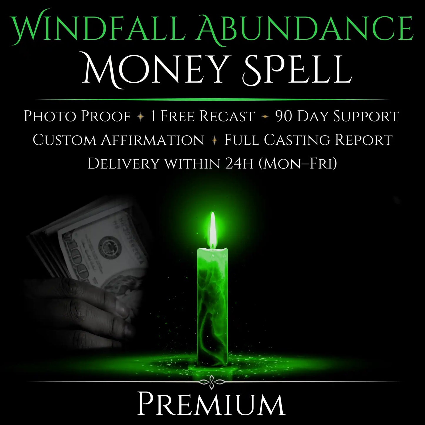 Windfall Abundance Money Spell