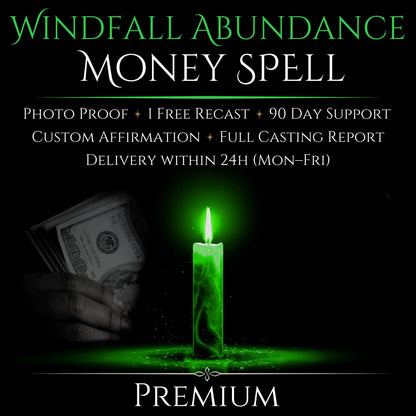 Windfall Abundance Money Spell