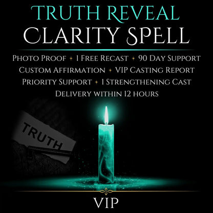 Truth Reveal Clarity Spell