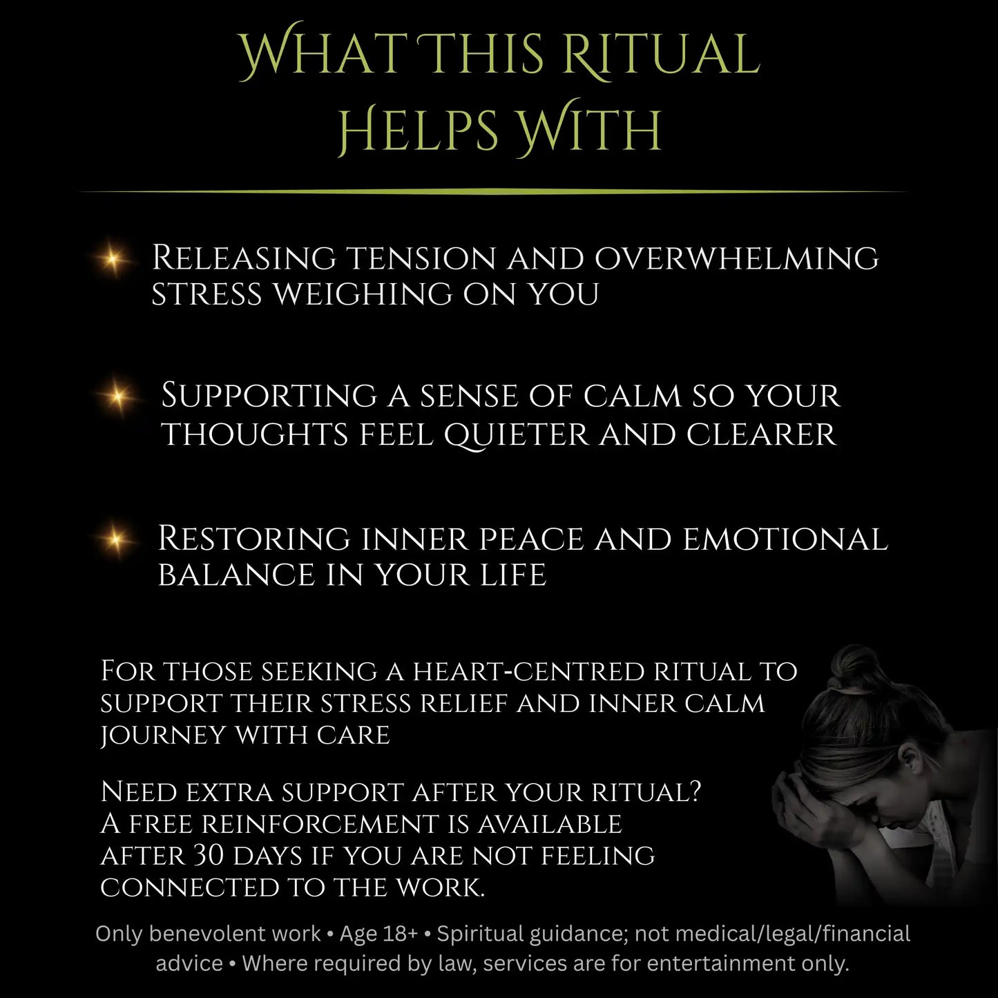 Stress Relief & Calm Ritual