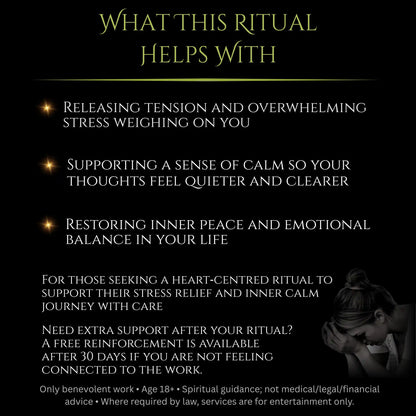 Stress Relief & Calm Ritual