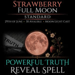 Strawberry Full Moon Truth Reveal Clarity Spell