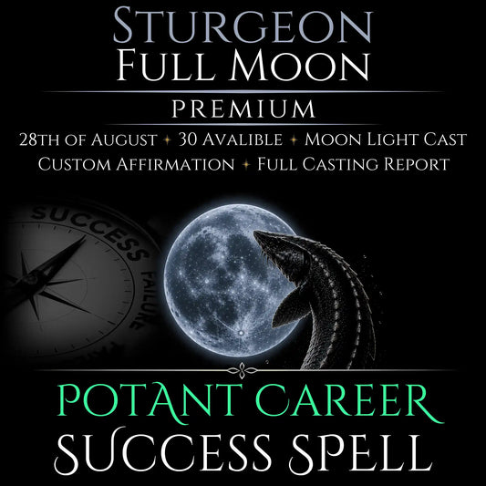 Sturgeon Full Moon Career Growth Success Spell