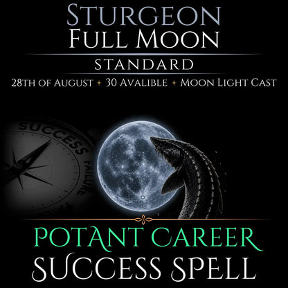 Sturgeon Full Moon Career Growth Success Spell