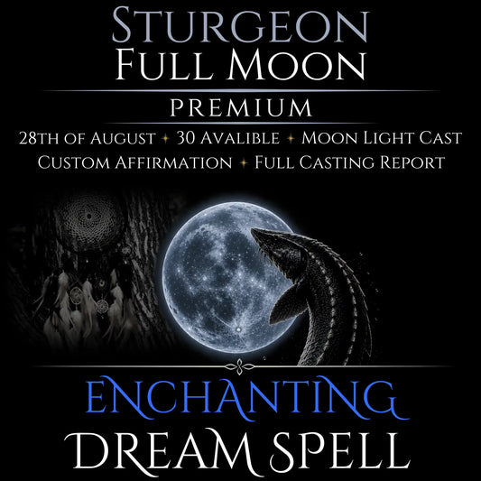Sturgeon Full Moon Enchanting Dream Connection Spell