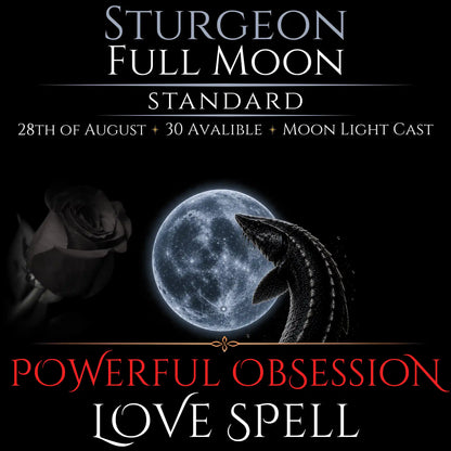 Sturgeon Full Moon Intense Devotion Love Spell