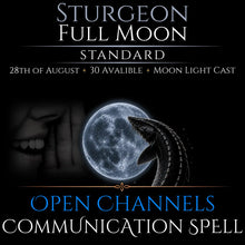 Sturgeon Full Moon Open Communication Clarity Spell