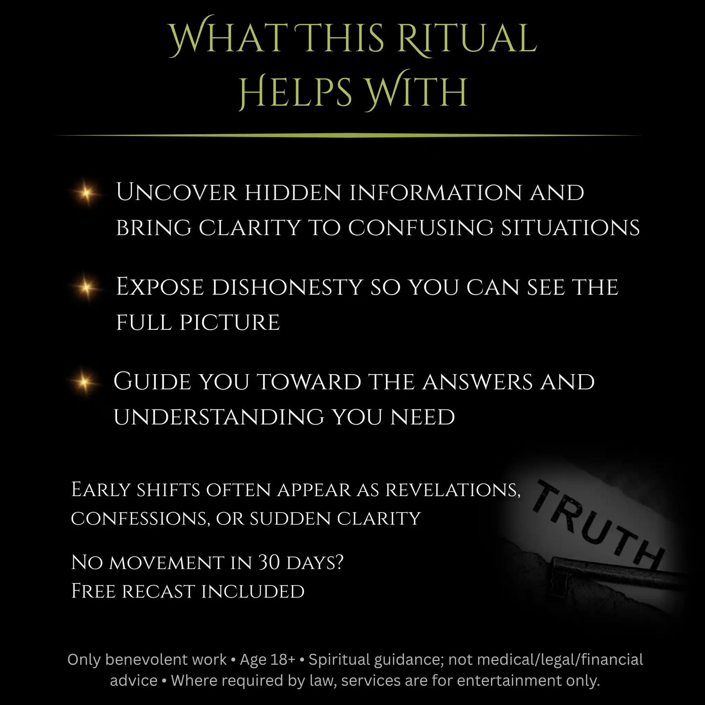 June New Moon Truth Reveal Clarity Spell