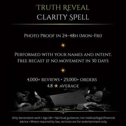 Truth Reveal Clarity Spell